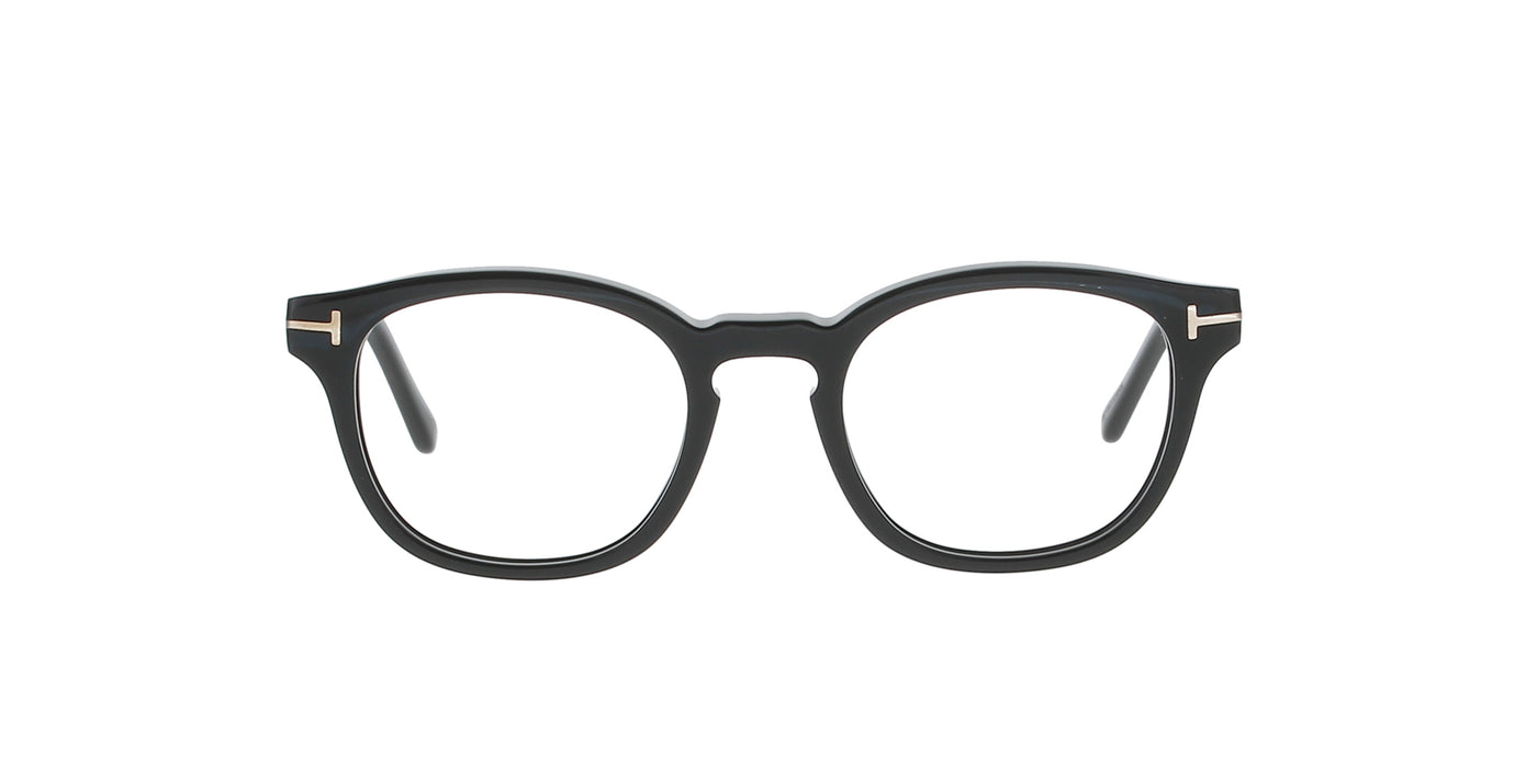 Black Tom Ford Blue-Light Block Frame with Clip On