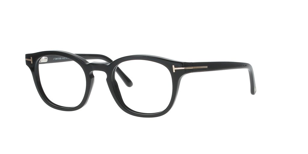 Black Tom Ford Blue-Light Block Frame with Clip On