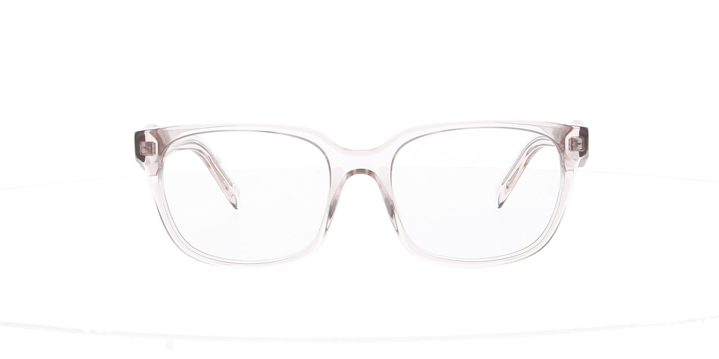 Prada Rectangle Crystal Pink Frame