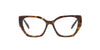 Havana Angular Prada Frame