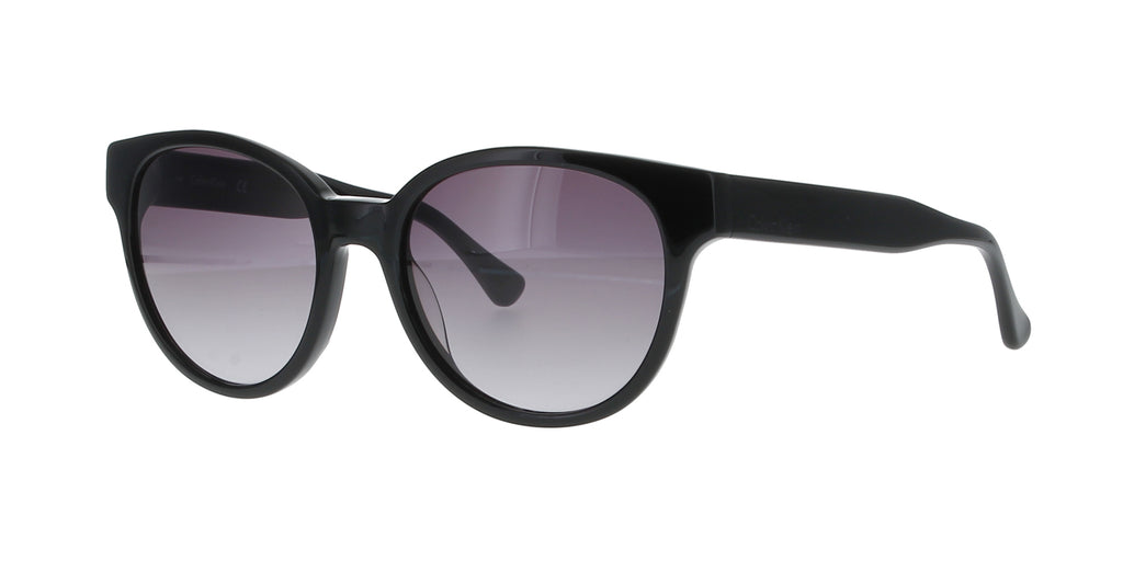 Black Round Cat Eye Calvin Klein Sunglasses