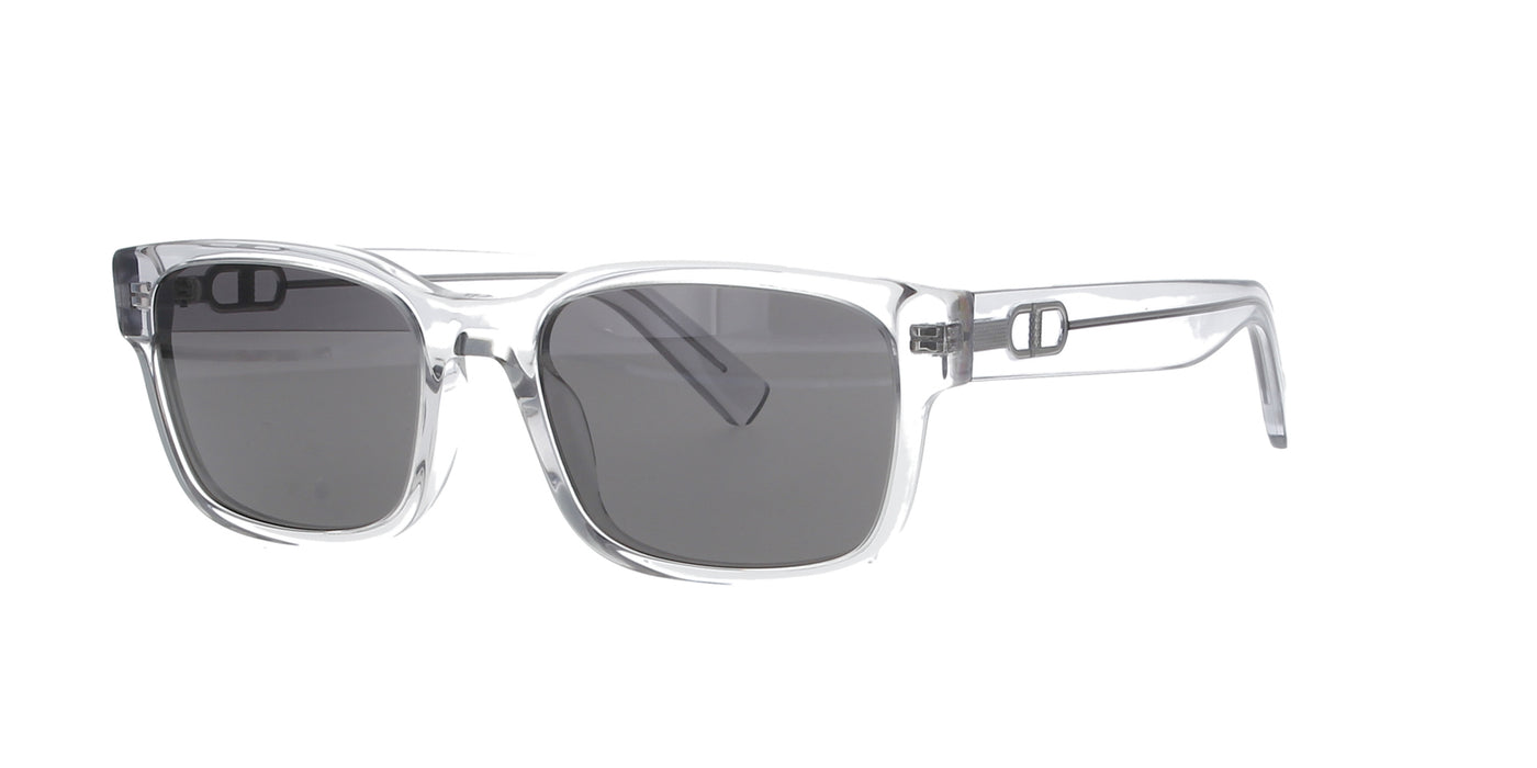 Grey Transparent Dior Link Sunglasses