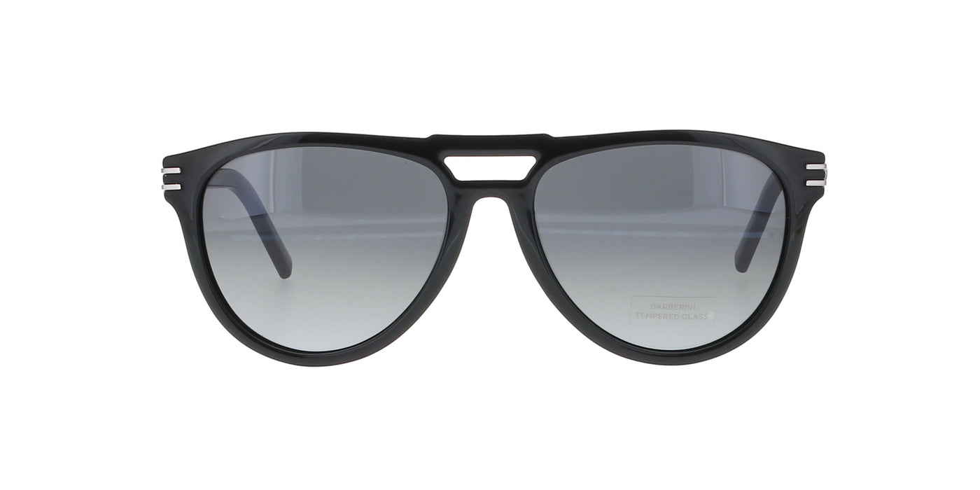 Polished Black Mont Blanc Sunglasses