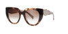 Cat-Eye Caramel Tortoise/Powder Prada Sunglasses