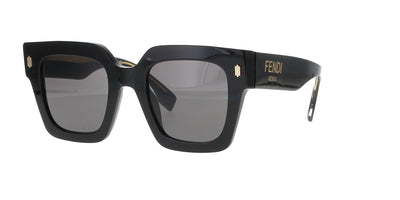 Black Square Fendi Roma Sunglasses