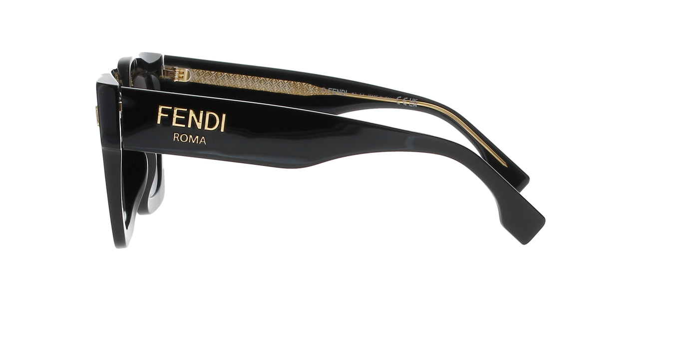 Black Square Fendi Roma Sunglasses