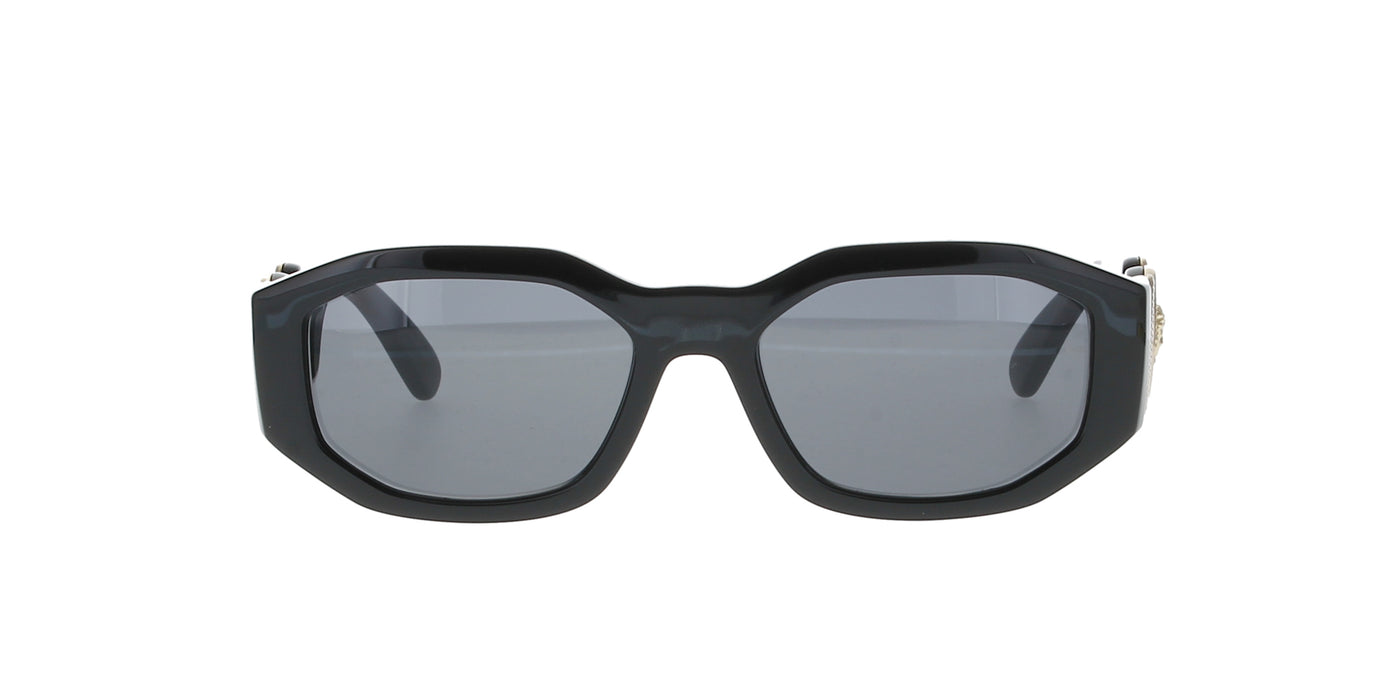 Shiny Black Medusa Sunglasses