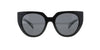 Cat-Eye Black/Talc Prada Sunglasses