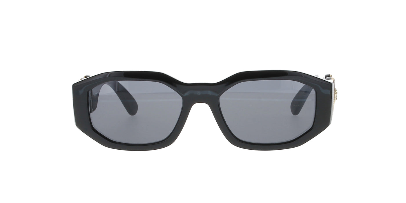 Shiny Black Medusa Sunglasses