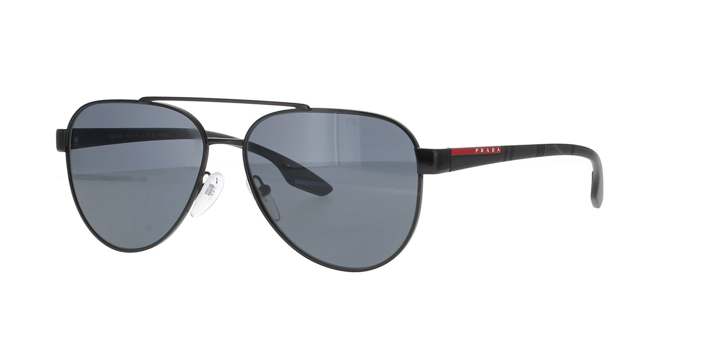 Black Polarised Prada Linea Rossa Sunglasses