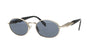 Gold Oval Prada Sunglasses