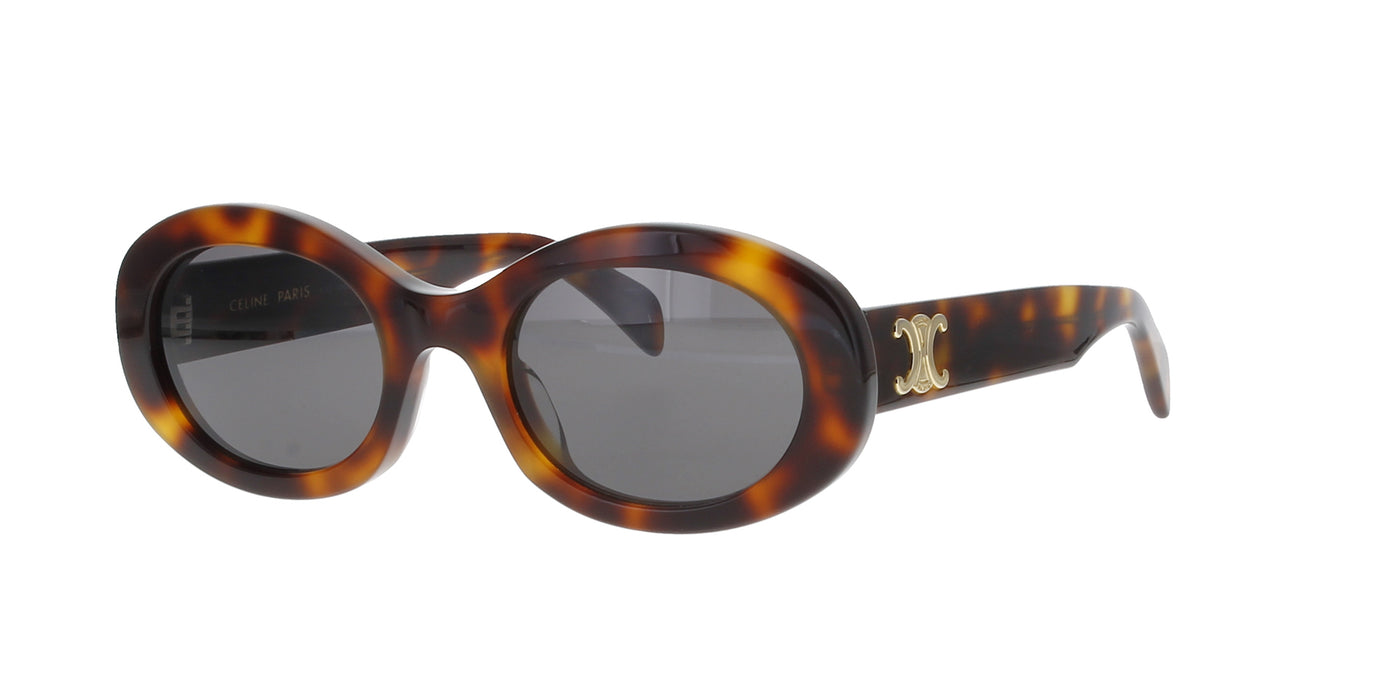 Shiny Havana Triomphe Celine Sunglasses