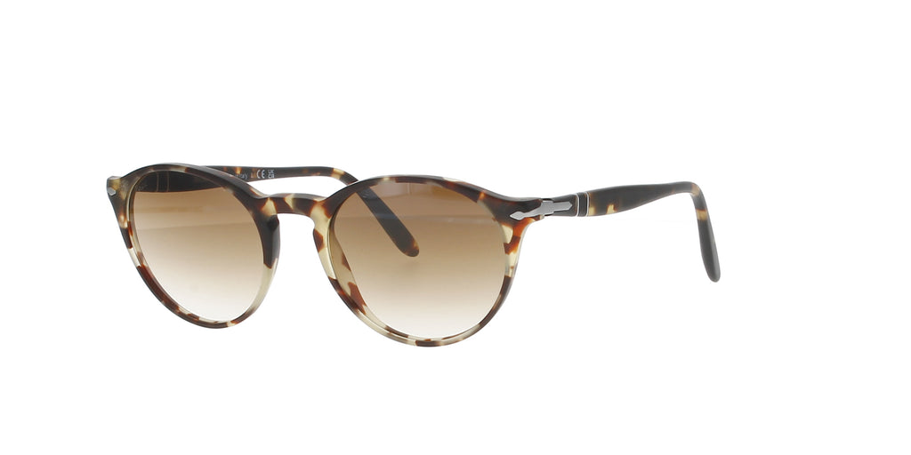 Round Tabacco Virginia Persol Sunglasses