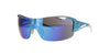 Blue Mirror Rimless Shield Carrera Sunglasses