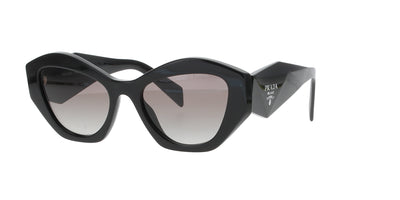 Shiny Black Cat Eye Prada Sunglasses