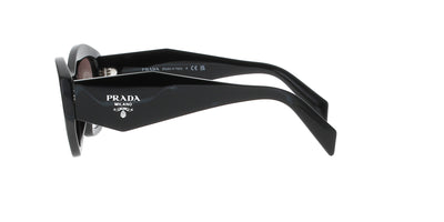 Shiny Black Cat Eye Prada Sunglasses