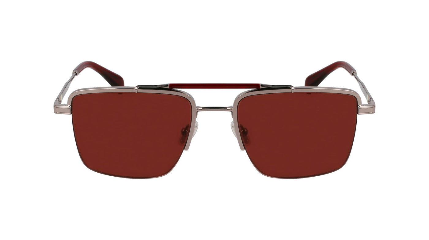 Paul Smith Landor PS24109S Gunmetal/Red #colour_gunmetal-red