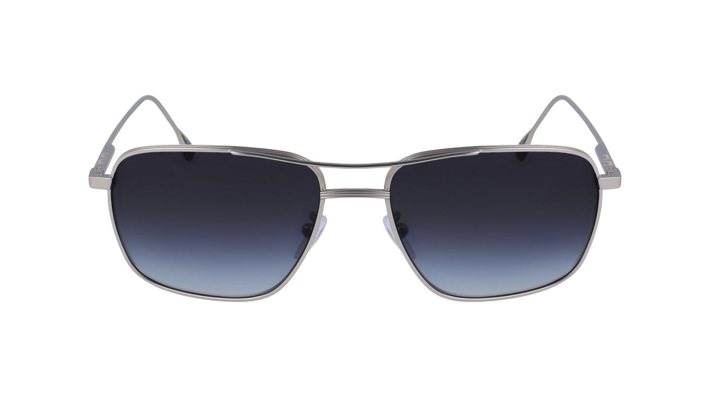 Paul Smith Foster Matte Silver/Blue #colour_matte-silver-blue