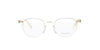 Round Crystal Kaleos Frame with Sunglass Clip-on