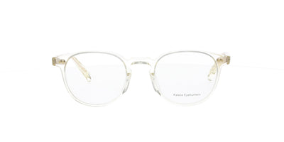 Round Crystal Kaleos Frame with Sunglass Clip-on