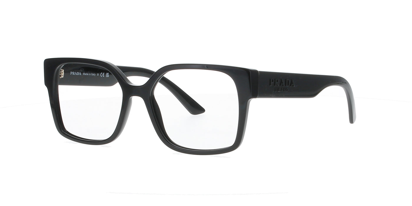 Shiny Black Square Prada Frame