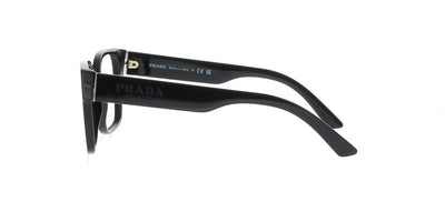 Shiny Black Square Prada Frame