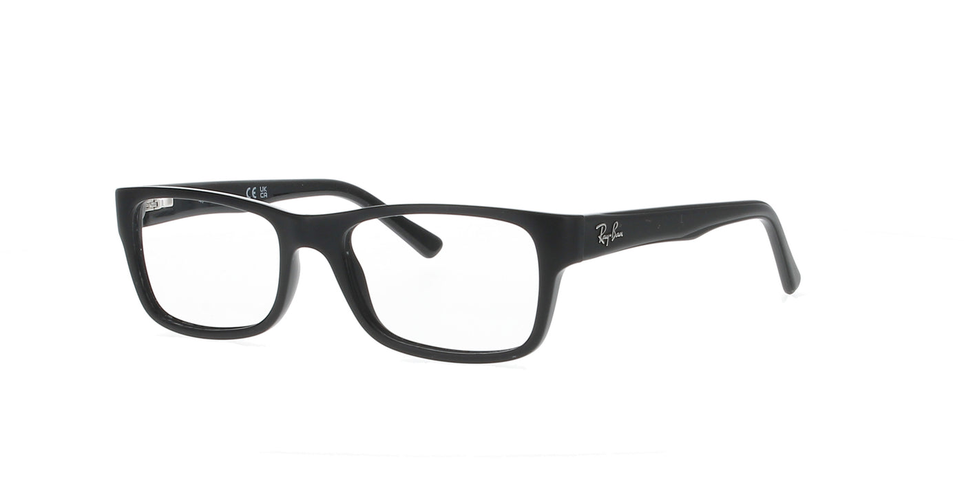 Rectangle Small Matt Black Rayban Frame