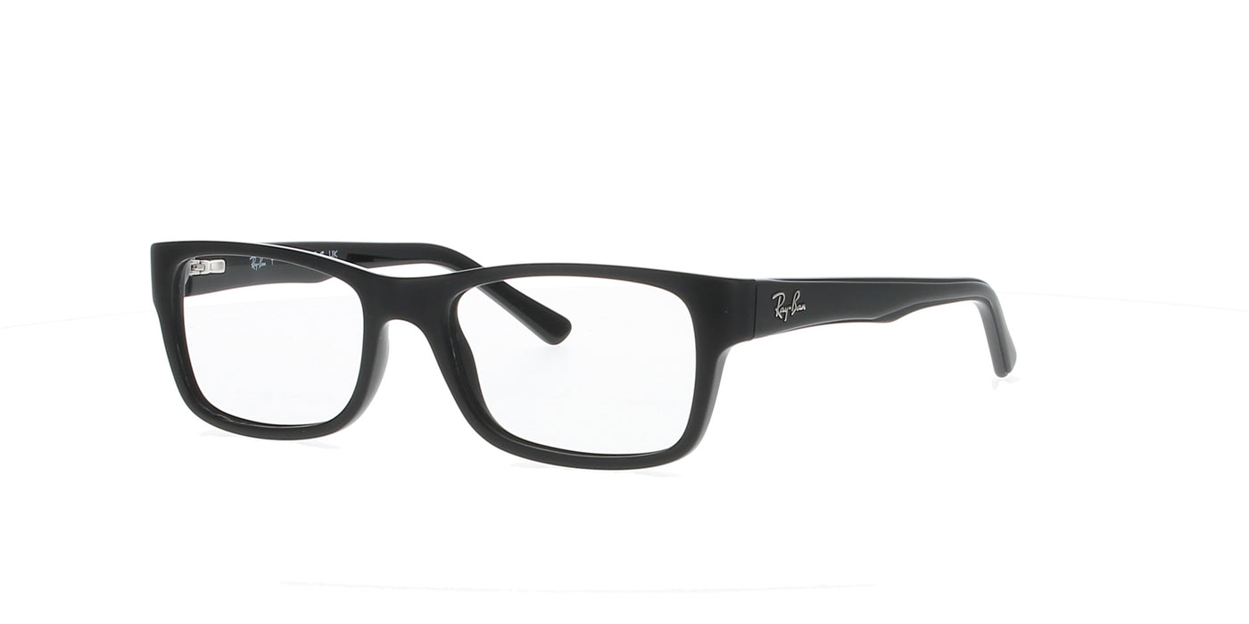 Small Rectangle Matt Black Rayban Frame