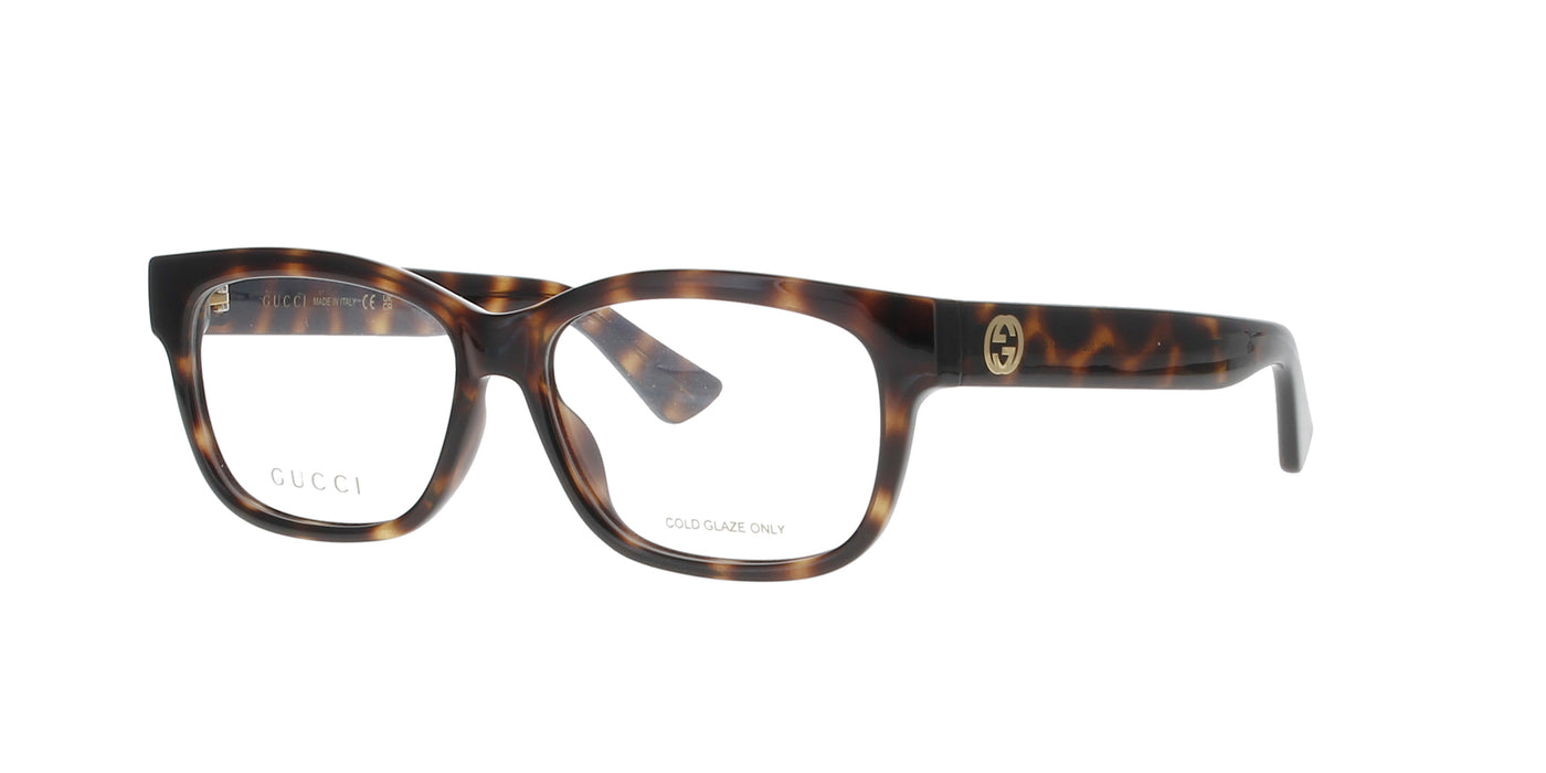 Rectangle Havana Gucci Frame