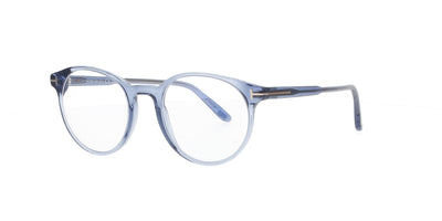 Crystal Blue Round Tom Ford Frame