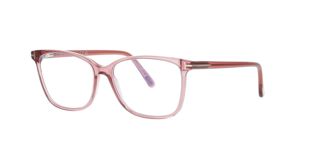 Transparent Pink Tom Ford Frame