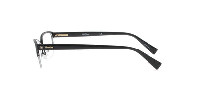 Matt Black Semi Rimless Max Mara Frame