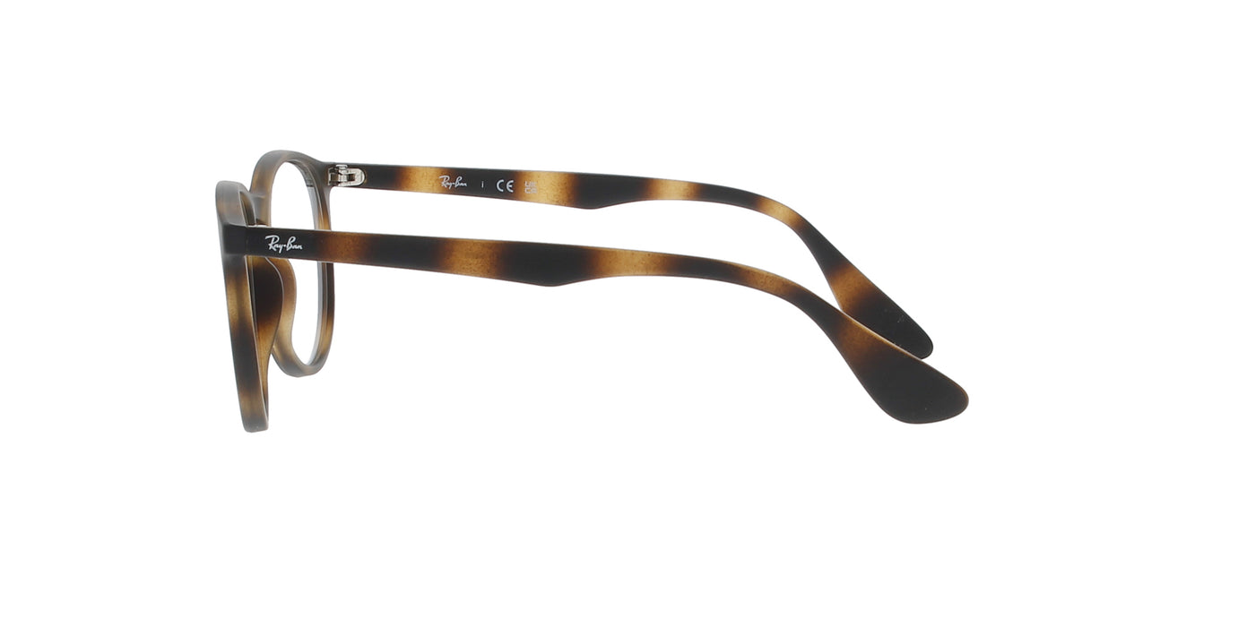 Round Havana Rubber Rayban Frame