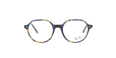 Polished Yellow and Blue Havana Rayban Thalia Frame