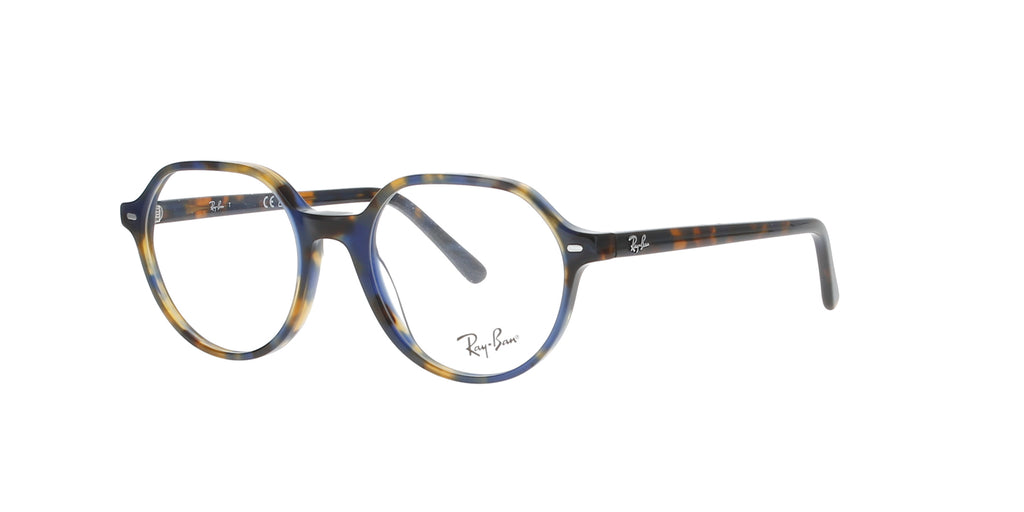 Polished Yellow and Blue Havana Rayban Thalia Frame