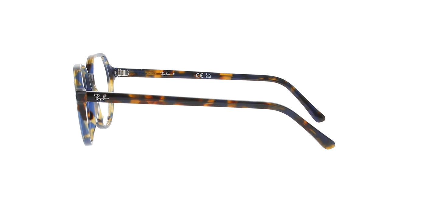 Polished Yellow and Blue Havana Rayban Thalia Frame