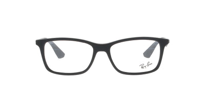 Matte Black Square Rayban Frame