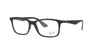 Matte Black Square Rayban Frame