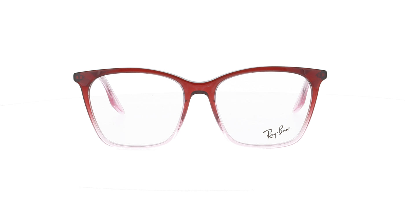 Polished Red and Pink Rayban Frame