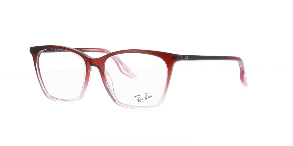 Polished Red and Pink Rayban Frame