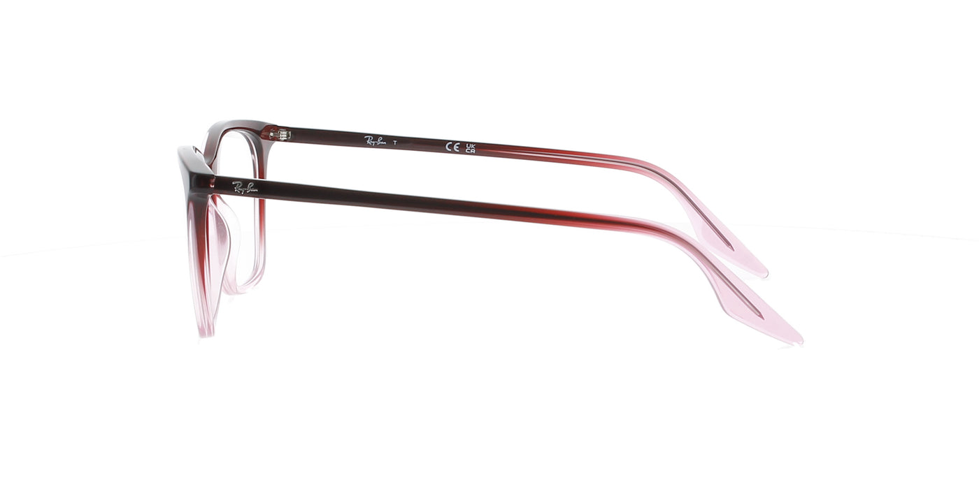 Polished Red and Pink Rayban Frame