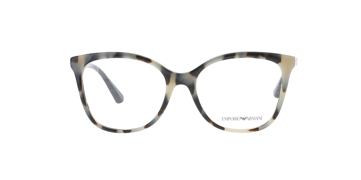 Glossy Cream Tortoise Emporio Armani Frame