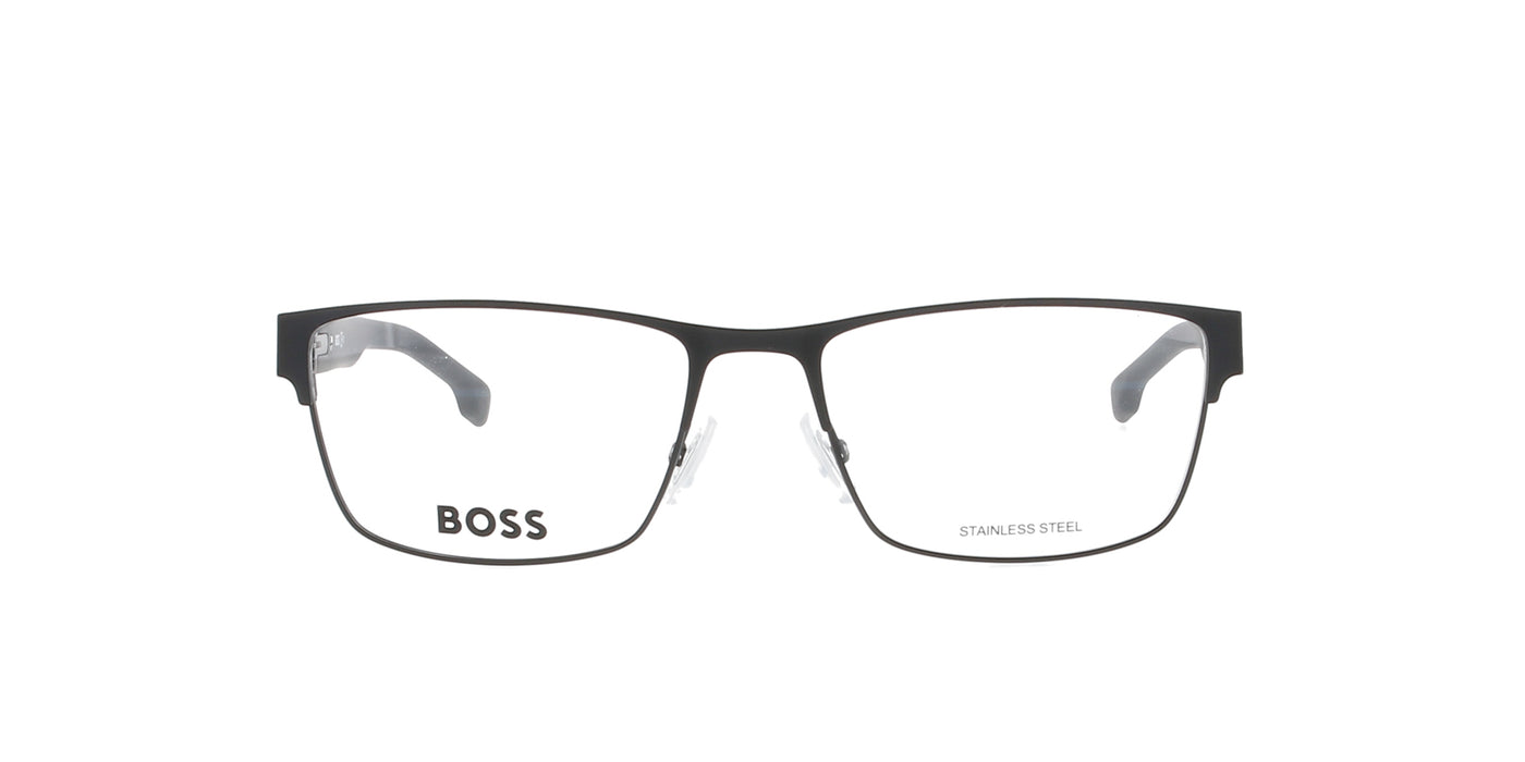 Matte Black Stainless Steel Hugo Boss Frame