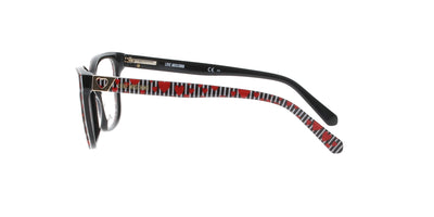 Pattern Black and Hearts Love Moschino Frame