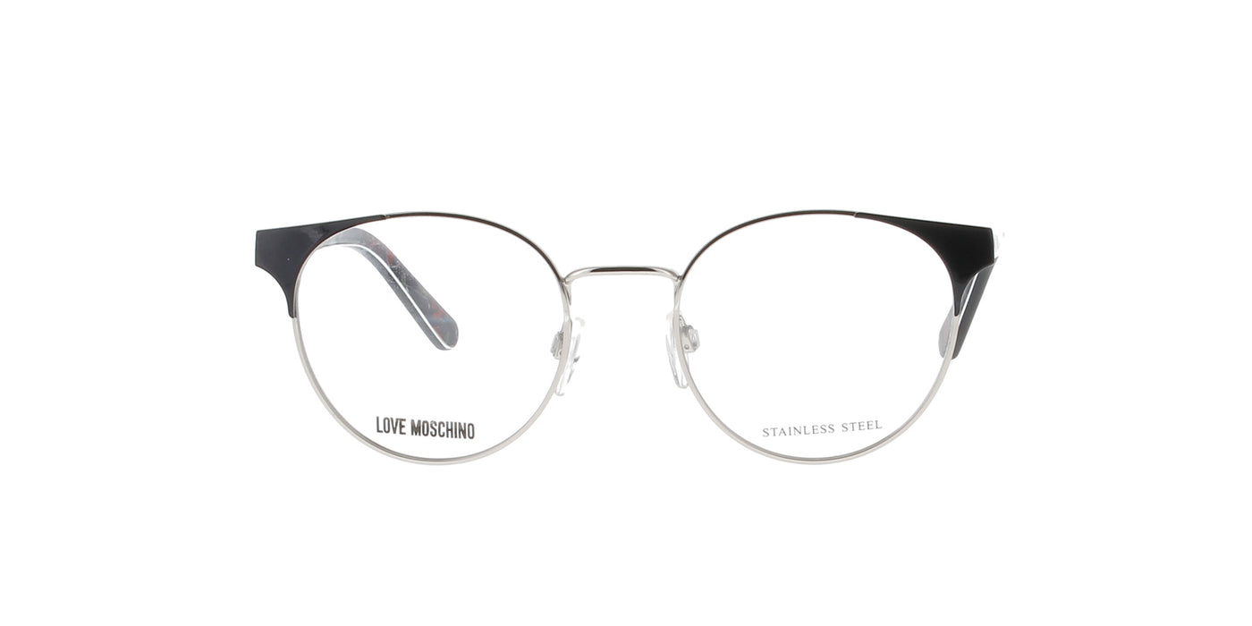 Silver and Black Love Moschino Frame