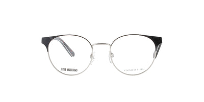 Silver and Black Love Moschino Frame