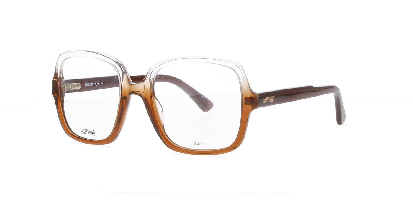 Crystal and Brown Gradient Moschino Frame