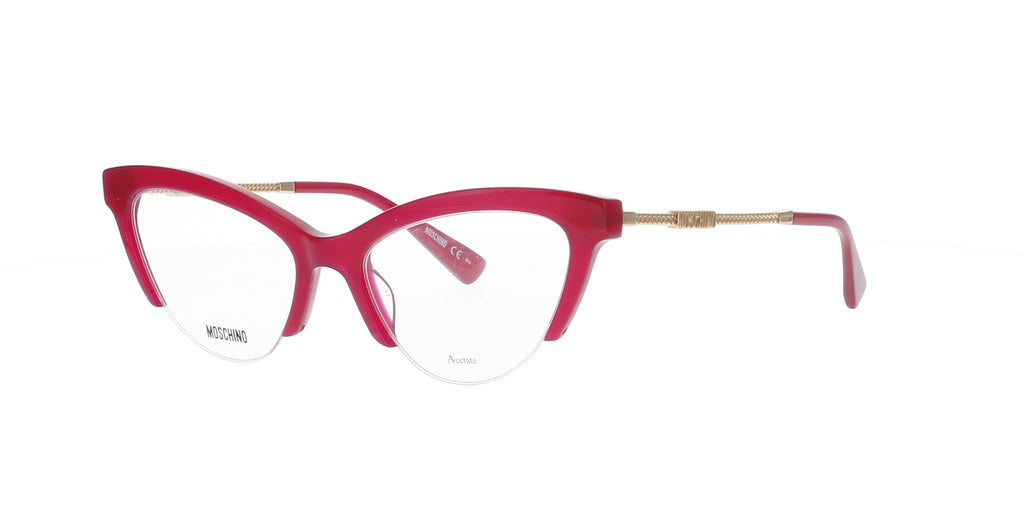 Fuschia Cat Eye Moschino Frame