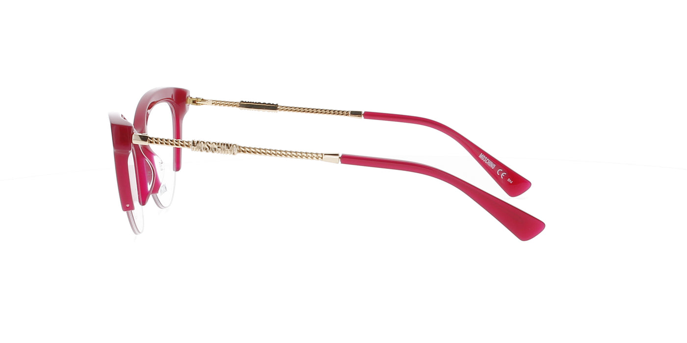 Fuschia Cat Eye Moschino Frame