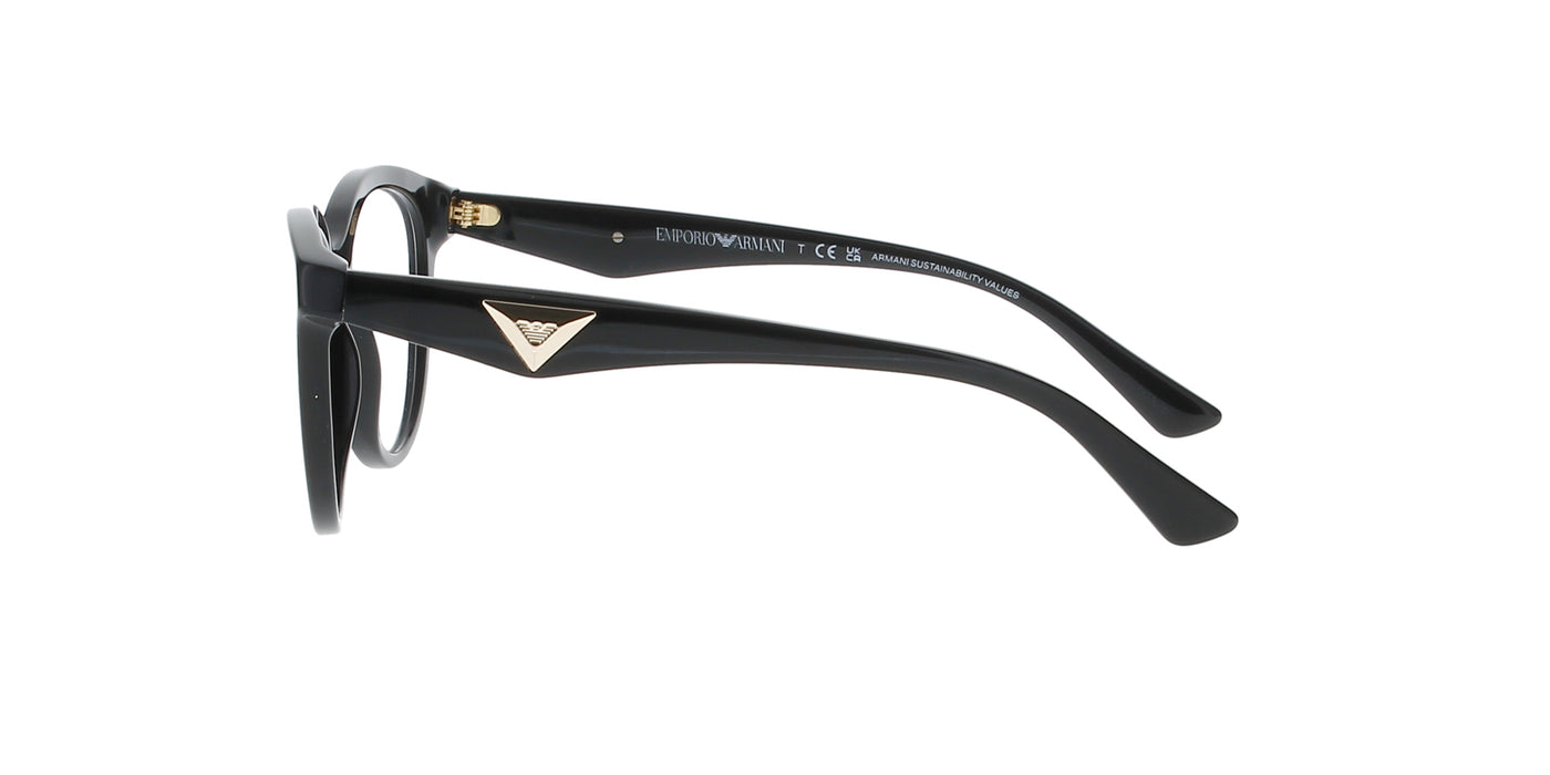 Glossy Black Emporio Armani Frame